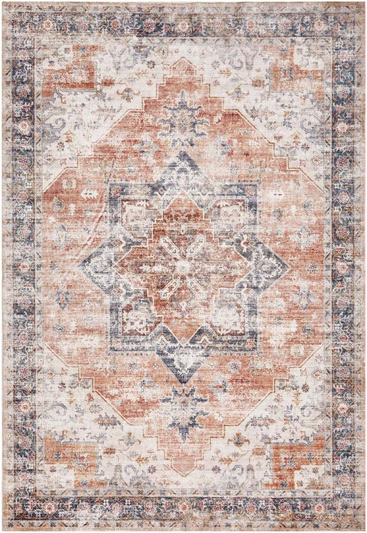 Revive Lila Rust Rug | Luxury home decor and furniture by Home Decor & Co