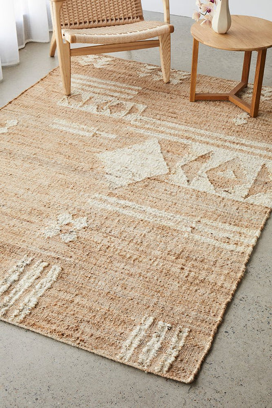Sahara Abel Natural Rug, view 2