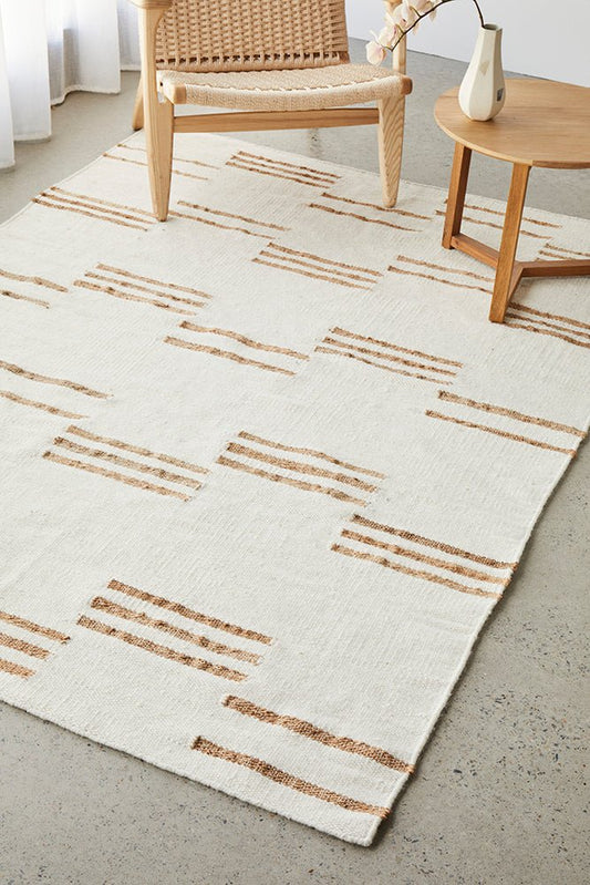Sahara Henry Natural Rug, view 2