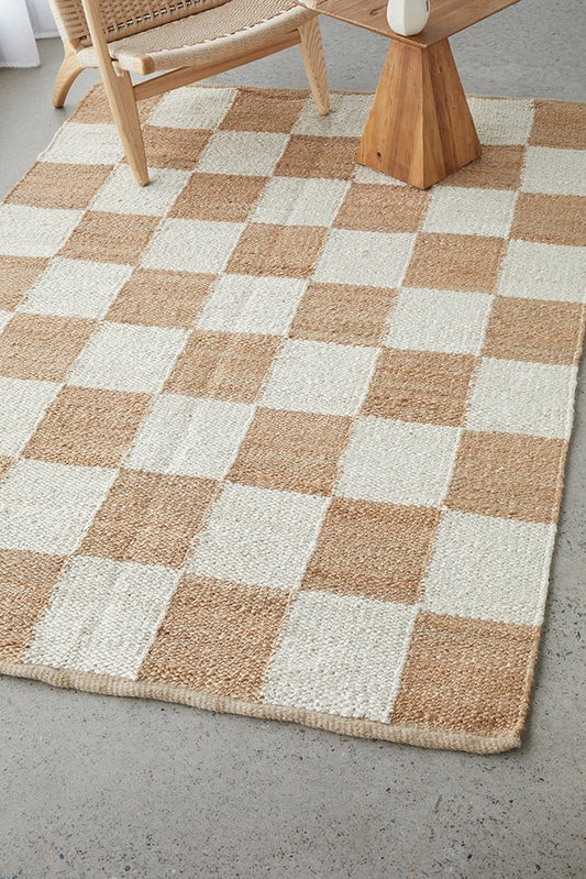 Sahara Rocco Natural Rug, view 2
