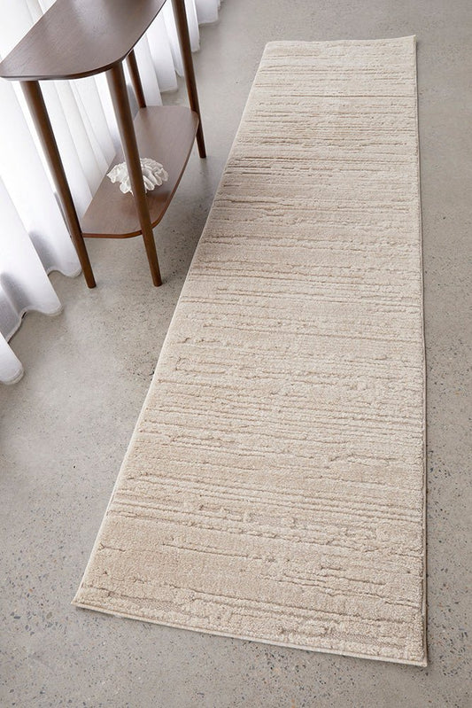 Serenade Ezra Natural Runner Rug, view 2