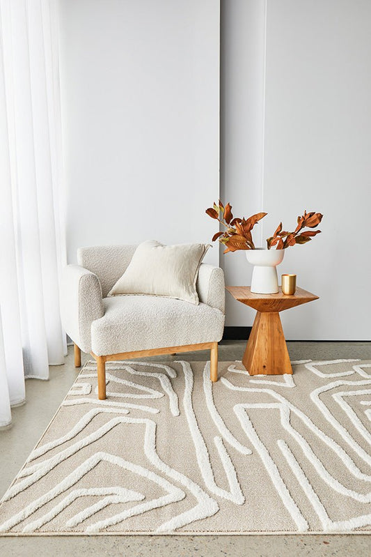 Serenade Kobi Natural Rug, view 2