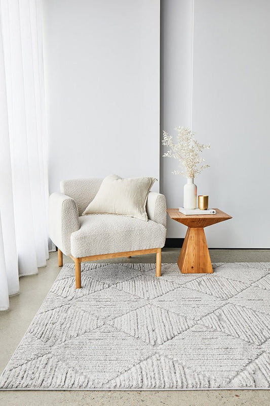 Serenade Shilo Silver Rug, view 2