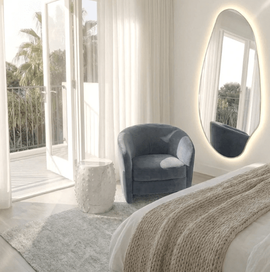 Jewel Irregular LED Wall Mirror – Backlit Statement Mirror | Luxury home decor and furniture by Home Decor & Co
