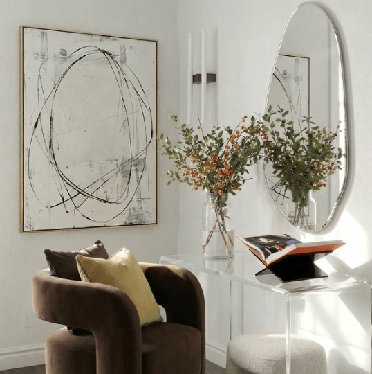 Jewel Irregular LED Wall Mirror – Backlit Statement Mirror | Luxury home decor and furniture by Home Decor & Co