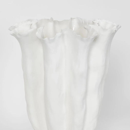 Axel Vase LGE White | Luxury home decor and furniture by Home Decor & Co