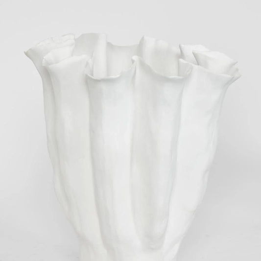 Axel Vase SML White | Luxury home decor and furniture by Home Decor & Co