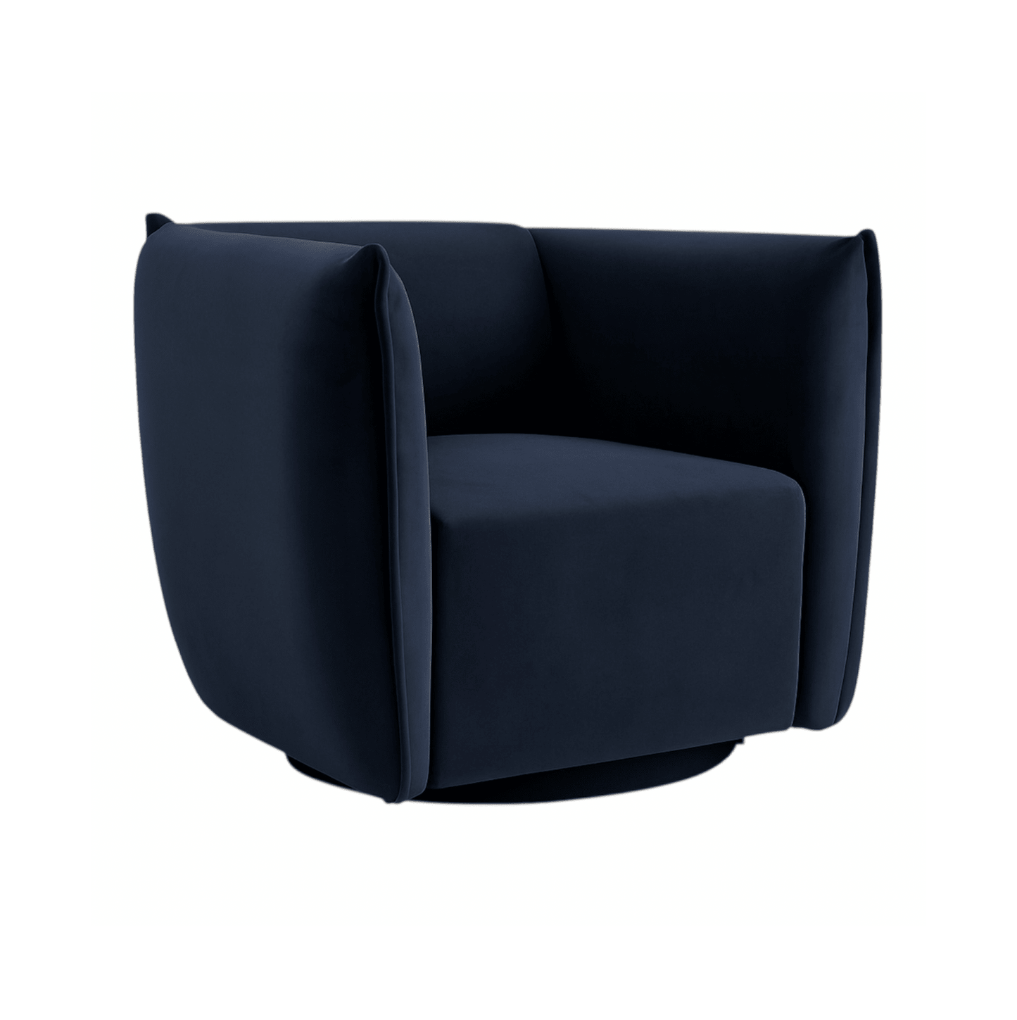 Havana Velvet Accent Chair - Indigo | Luxury home decor and furniture by Home Decor & Co