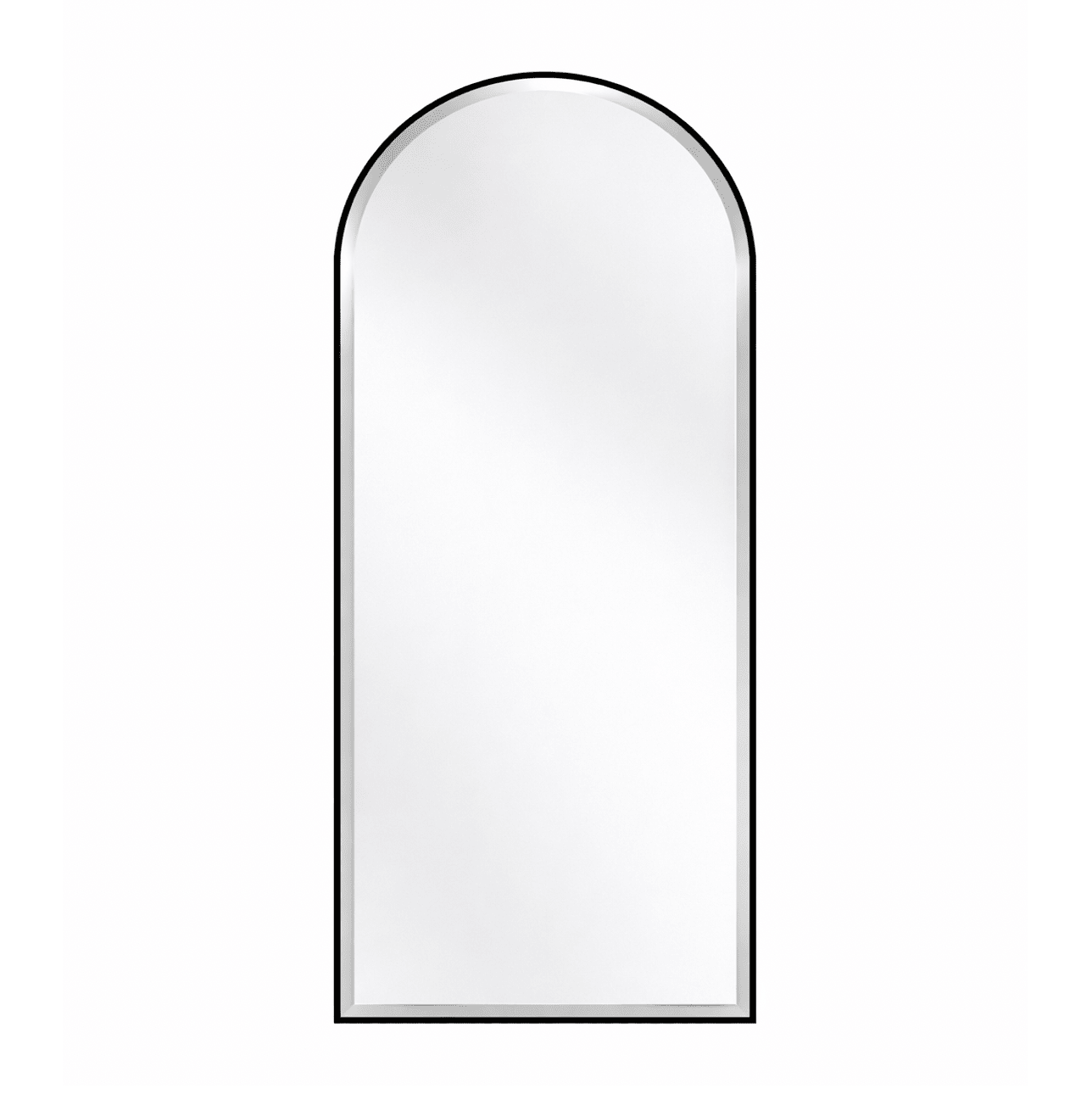 Halo Arched Floor Length Mirror – Black | Signature Series | Luxury home decor and furniture by Home Decor & Co