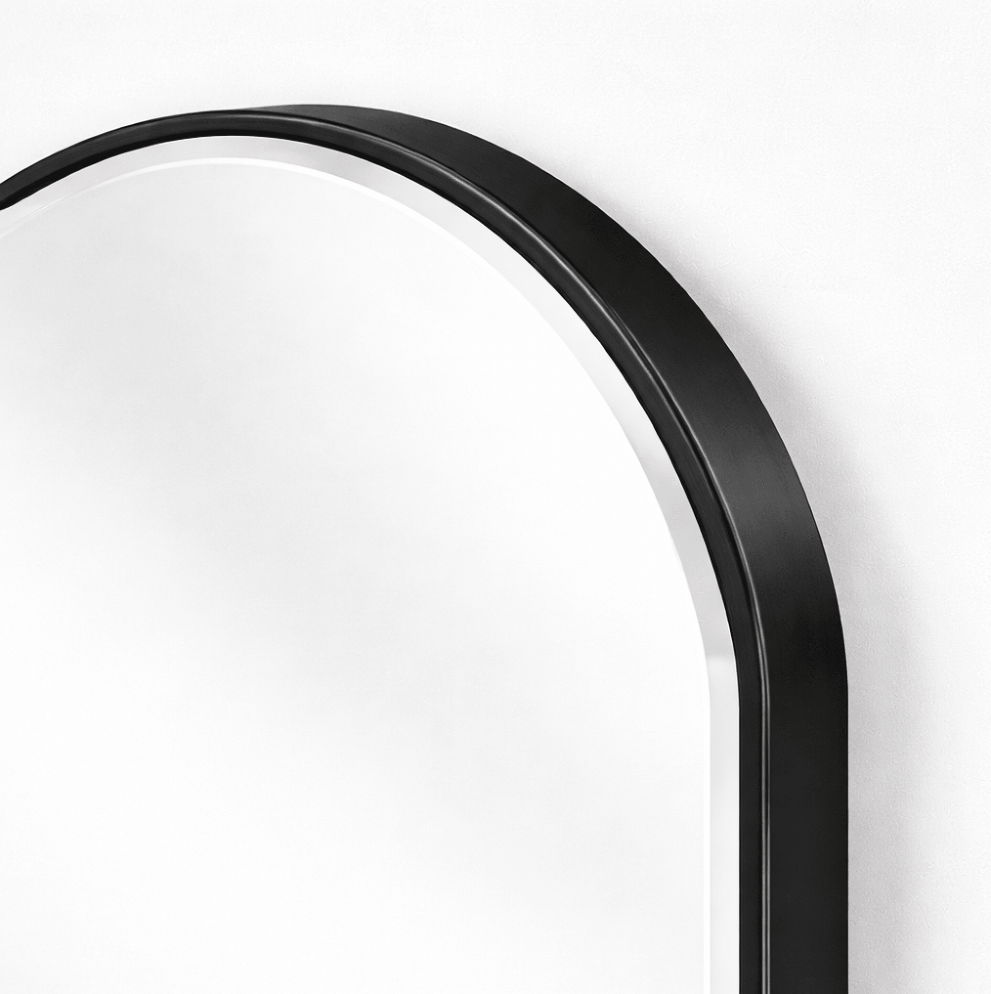 Halo Arched Floor Length Mirror – Black | Signature Series | Luxury home decor and furniture by Home Decor & Co
