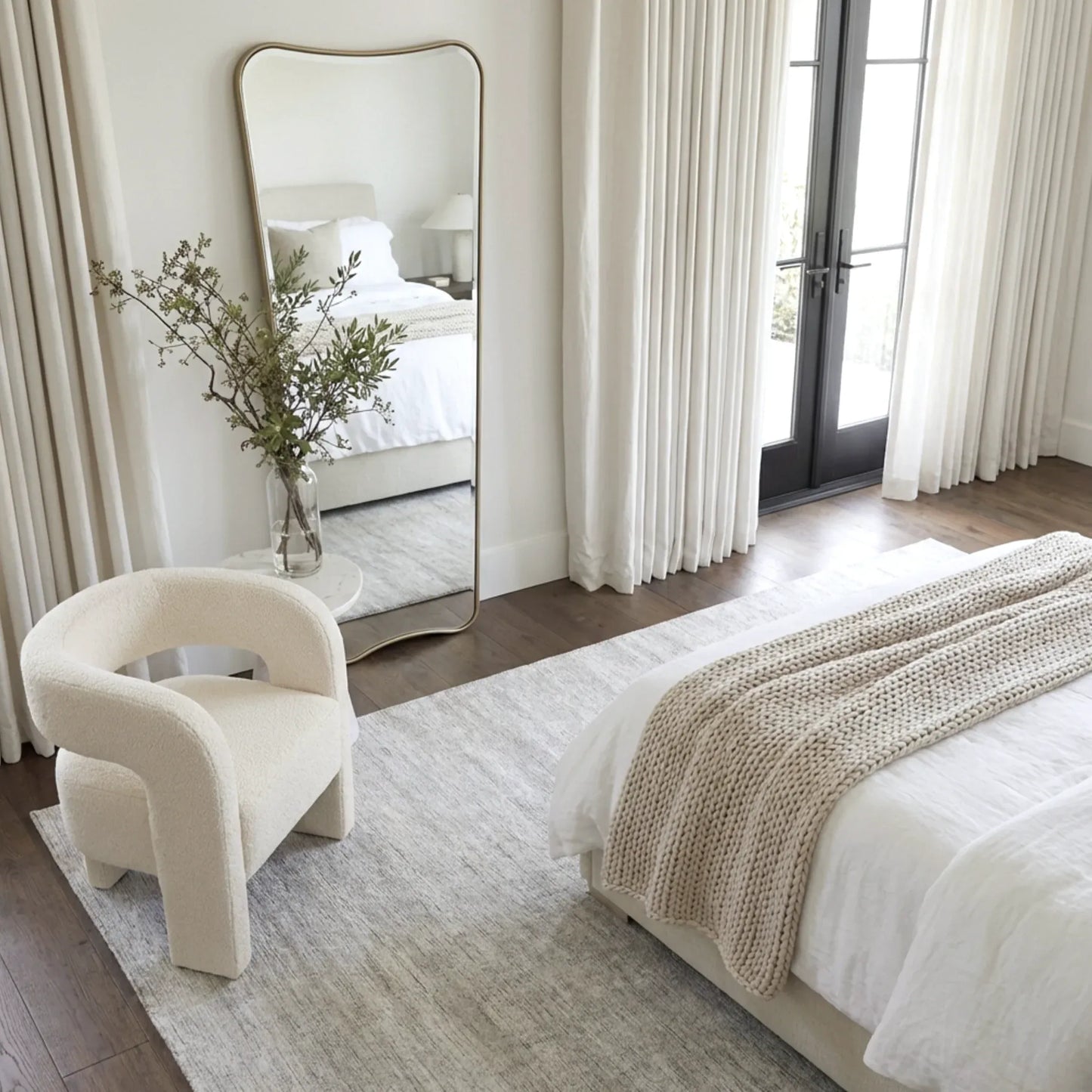 Pierre Full Length Gold Frame Wall Mirror — Classic Statement | Luxury home decor and furniture by Home Decor & Co