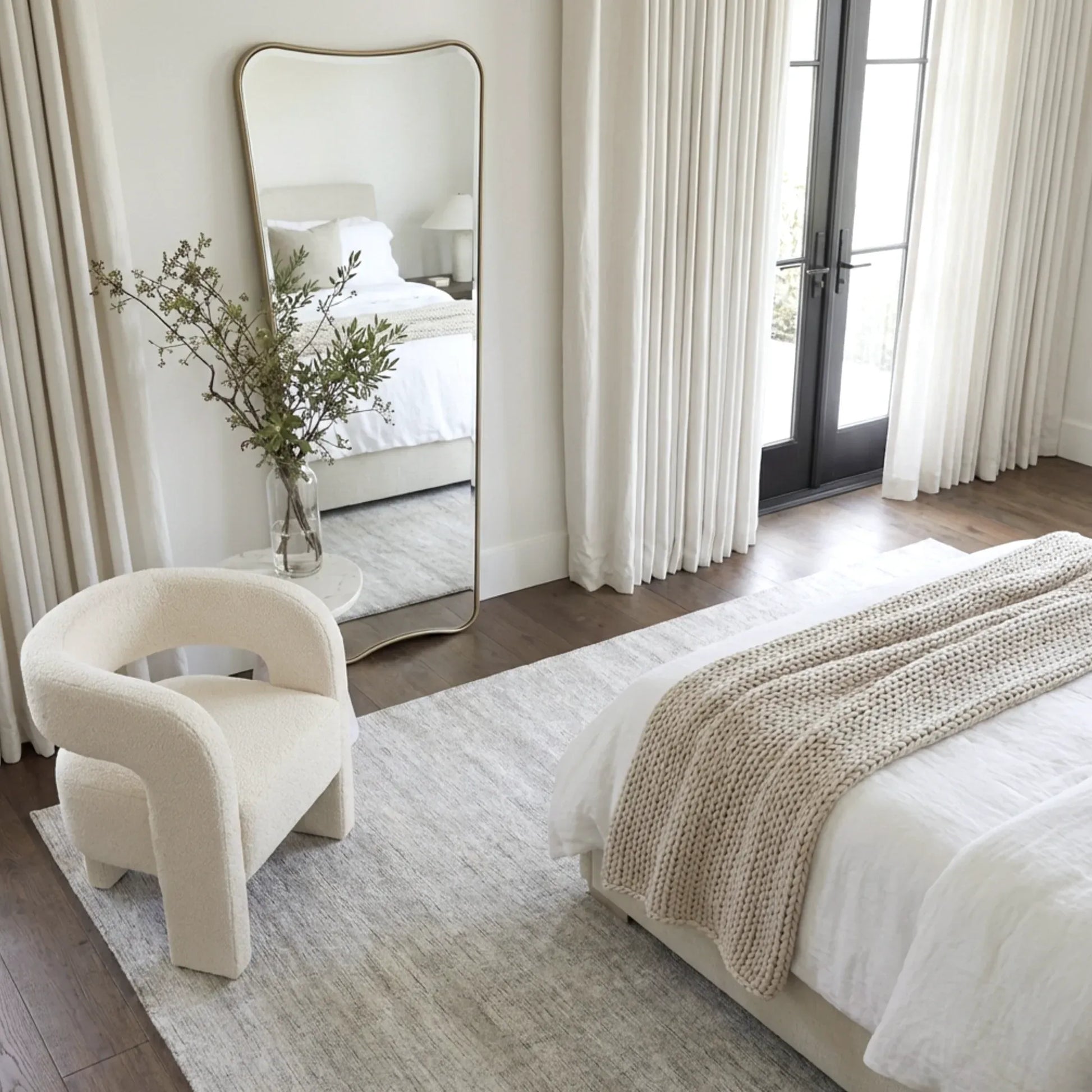 Pierre Full Length Gold Frame Wall Mirror — Classic Statement | Luxury home decor and furniture by Home Decor & Co