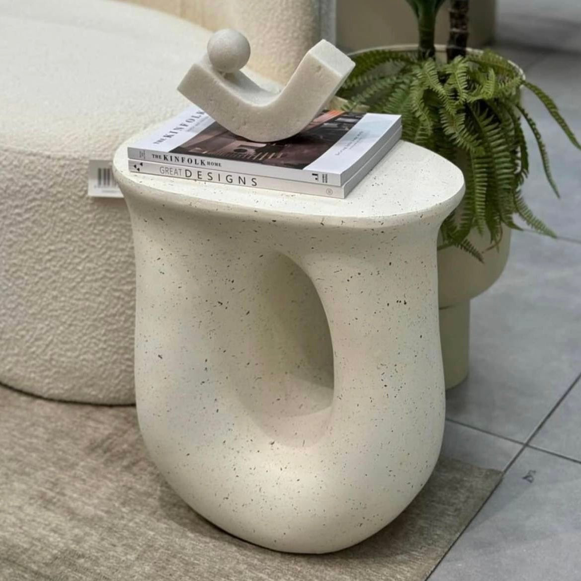 Interior Ave - Cosmo Terrazzo Accent Side Table | Luxury home decor and furniture by Home Decor & Co