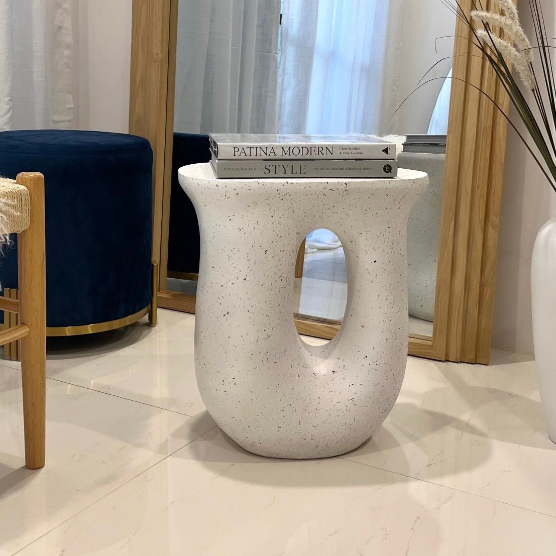 Interior Ave - Cosmo Terrazzo Accent Side Table | Luxury home decor and furniture by Home Decor & Co