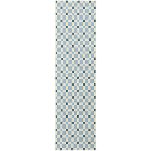 Vista Tito Blue Runner Rug, view 2