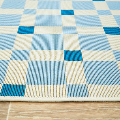 Vista Tito Blue Rug, view 4