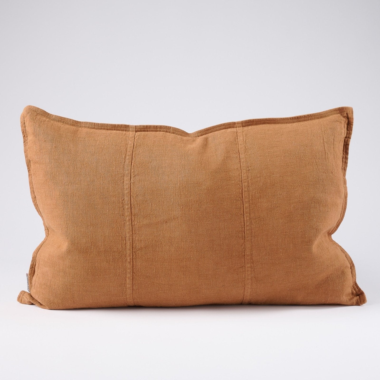 Luca Linen Cushion - Nutmeg | Luxury home decor and furniture by Home Decor & Co