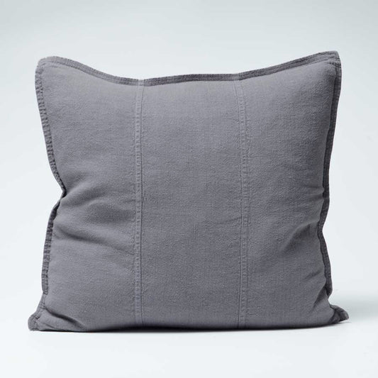Luca Linen Cushion - Slate | Luxury home decor and furniture by Home Decor & Co