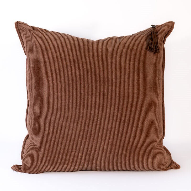 Hudson Corduroy Cushion - Clay | Luxury home decor and furniture by Home Decor & Co