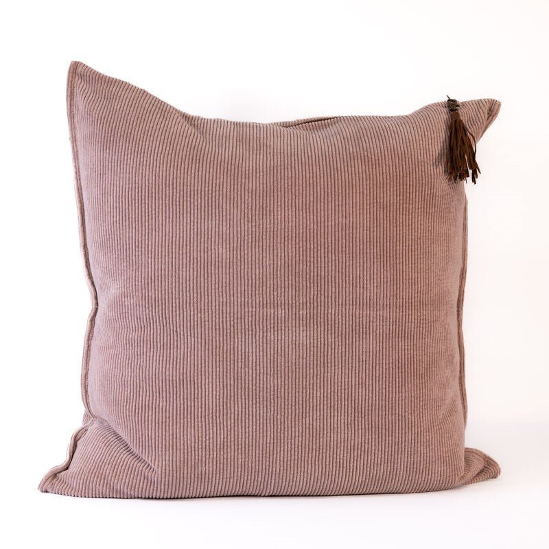 Hudson Corduroy Cushion - Musk | Luxury home decor and furniture by Home Decor & Co