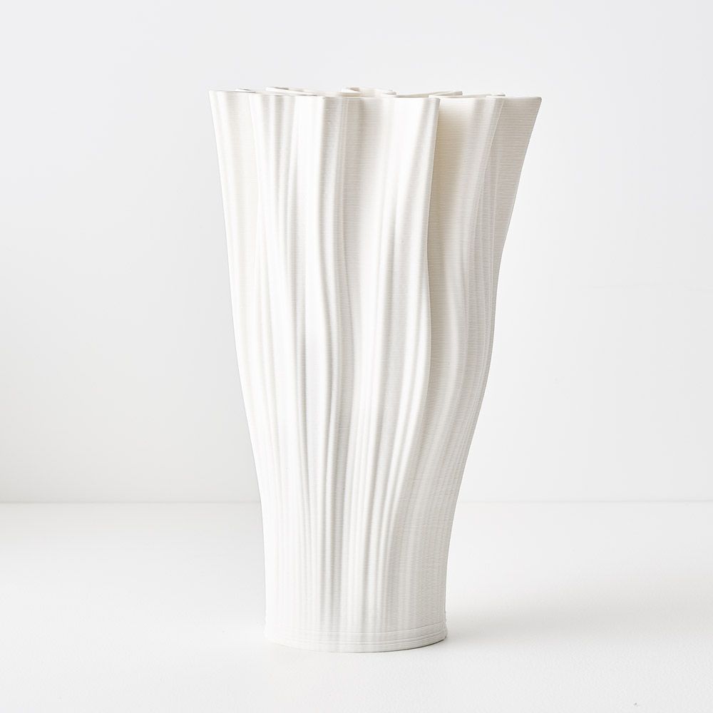 Charlie Vase Ivory