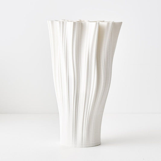 Charlie Vase Ivory
