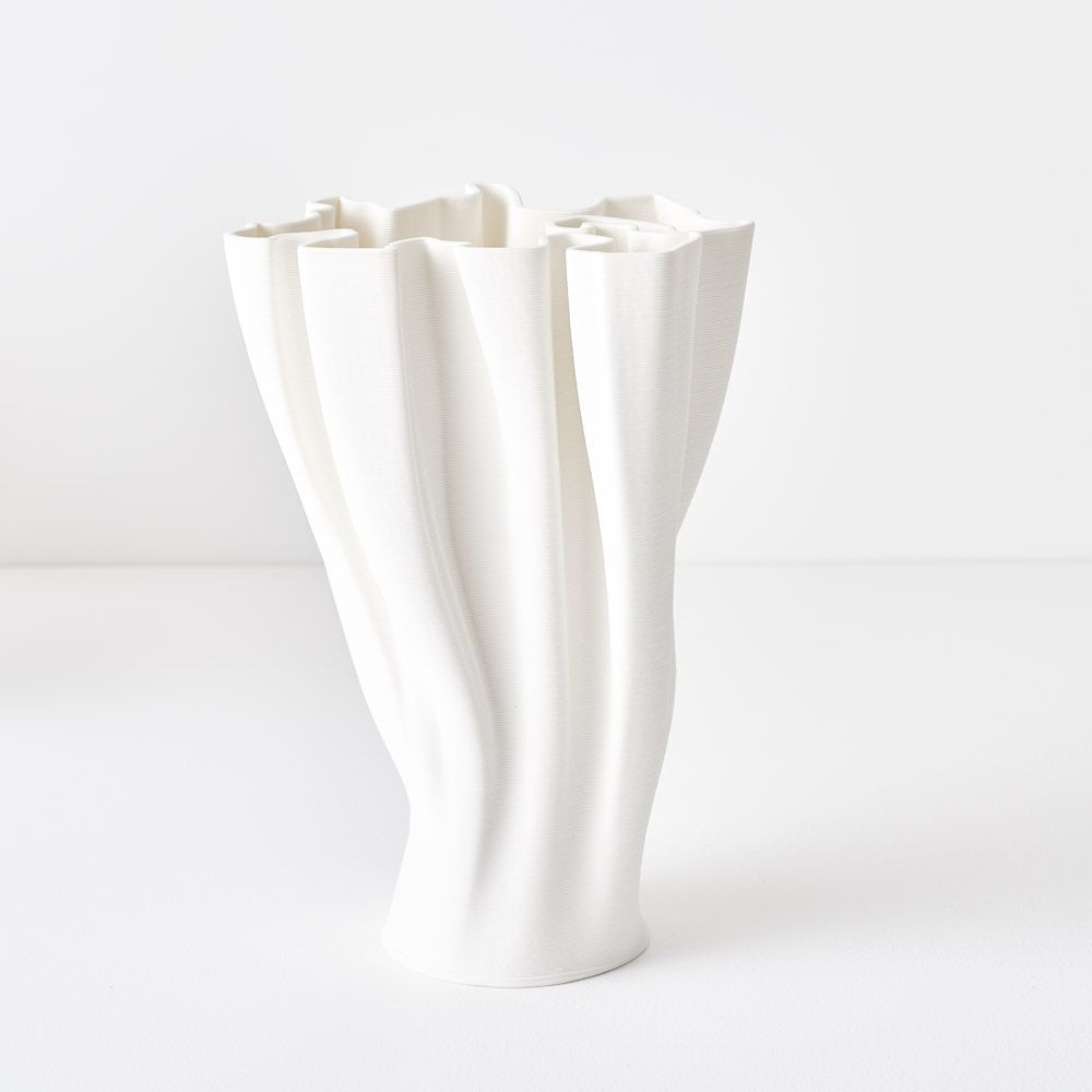 Brooklyn Vase Ivory