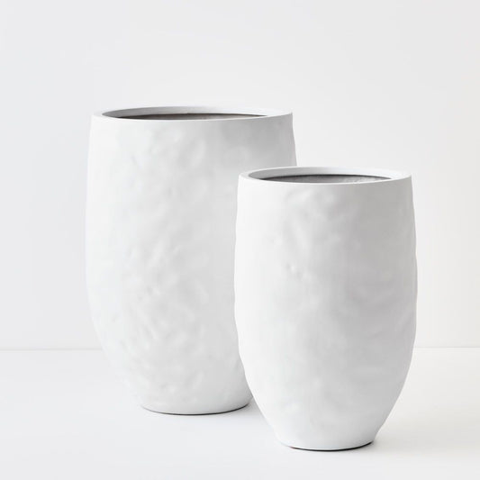 Buta Pot Set of 2 White