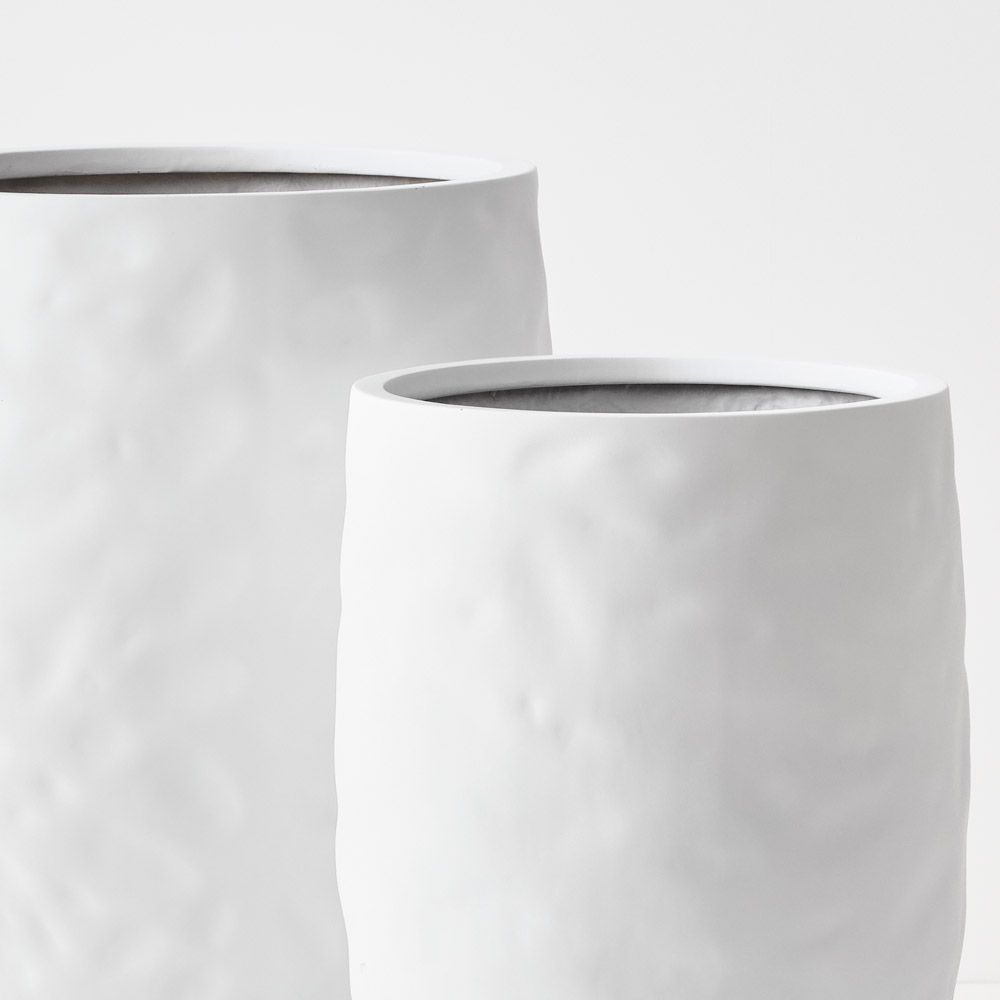 Buta Pot Set of 2 White