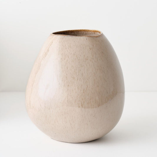 Natsuka Pod Vase Almond