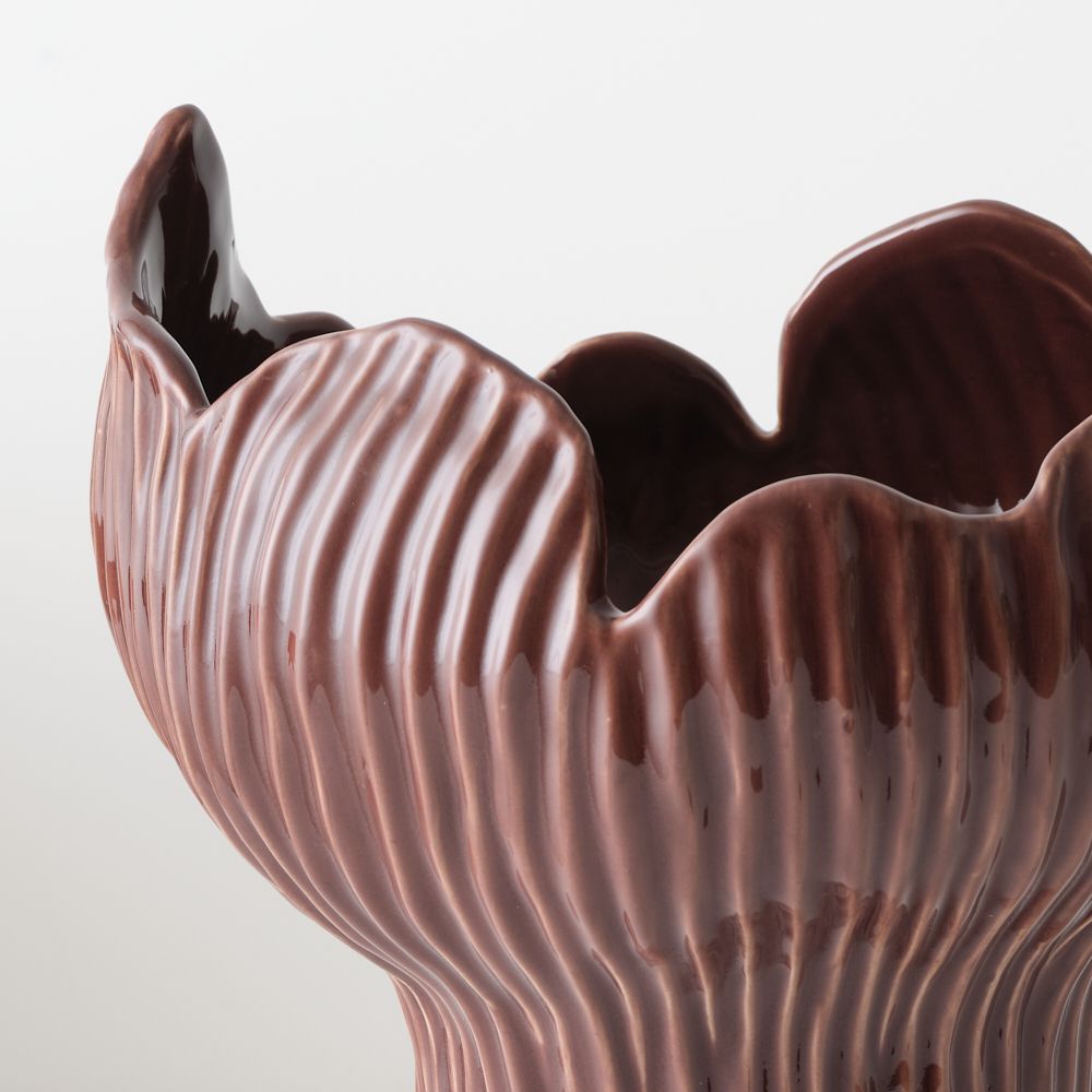Fjord Vase Bordeaux
