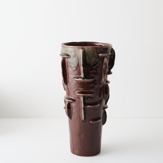 Kaito Vase Bordeaux