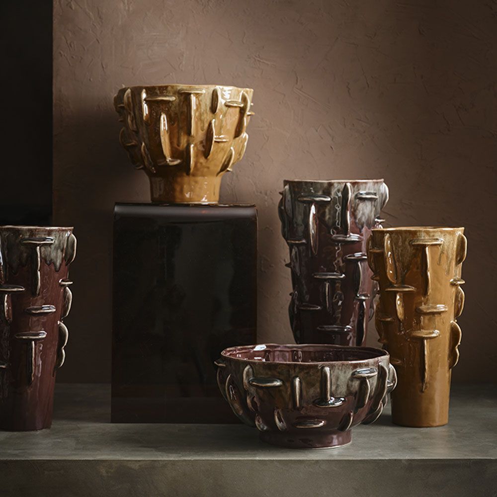 Kaito Vase Bordeaux