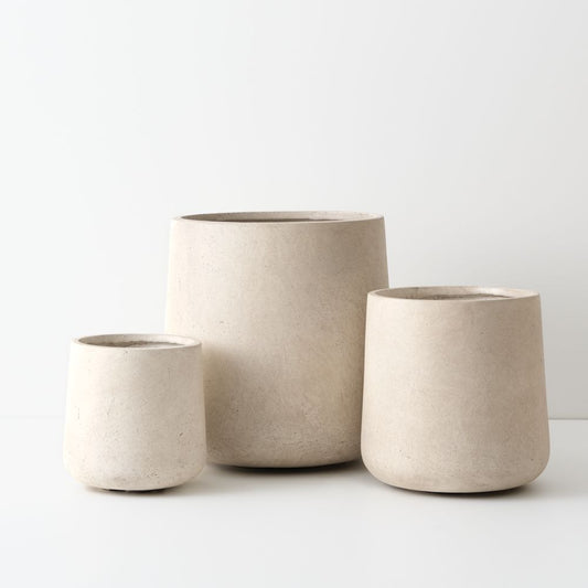 Cinder Pot Set of 3 Marlstone