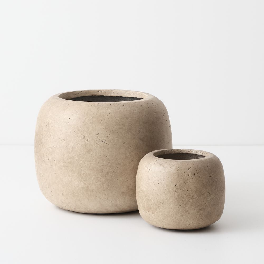 Rune Pot Set of 2 Sediment