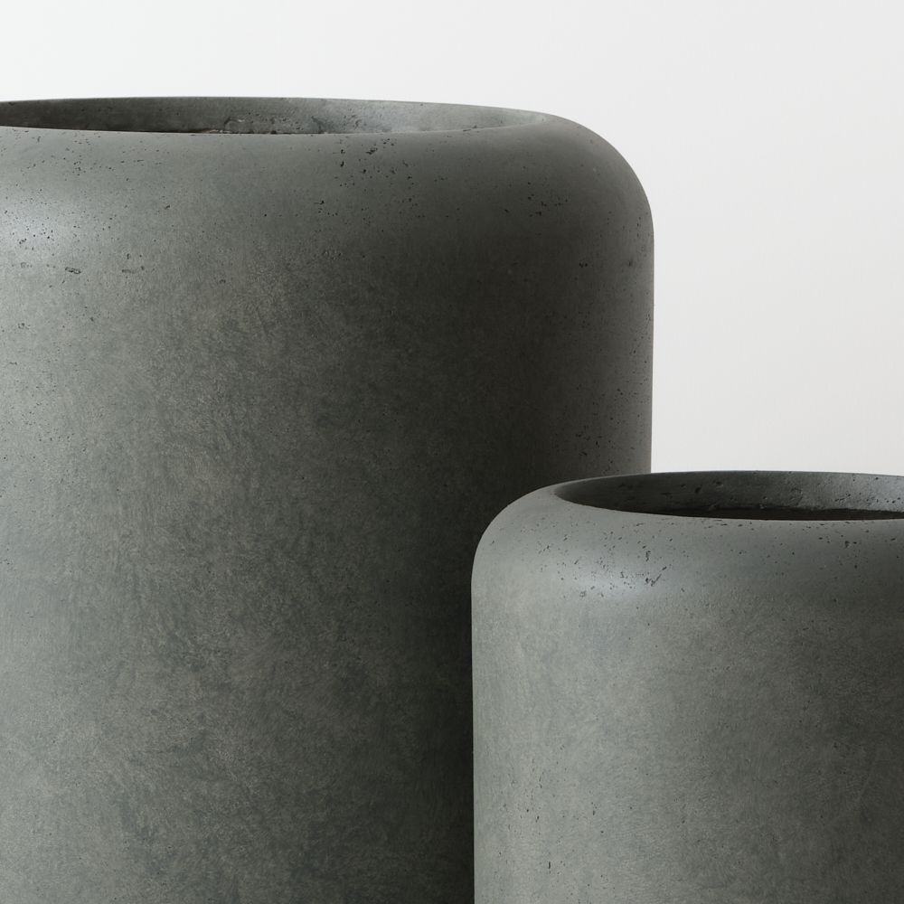 Jasper Pot Set of 2 Olivine