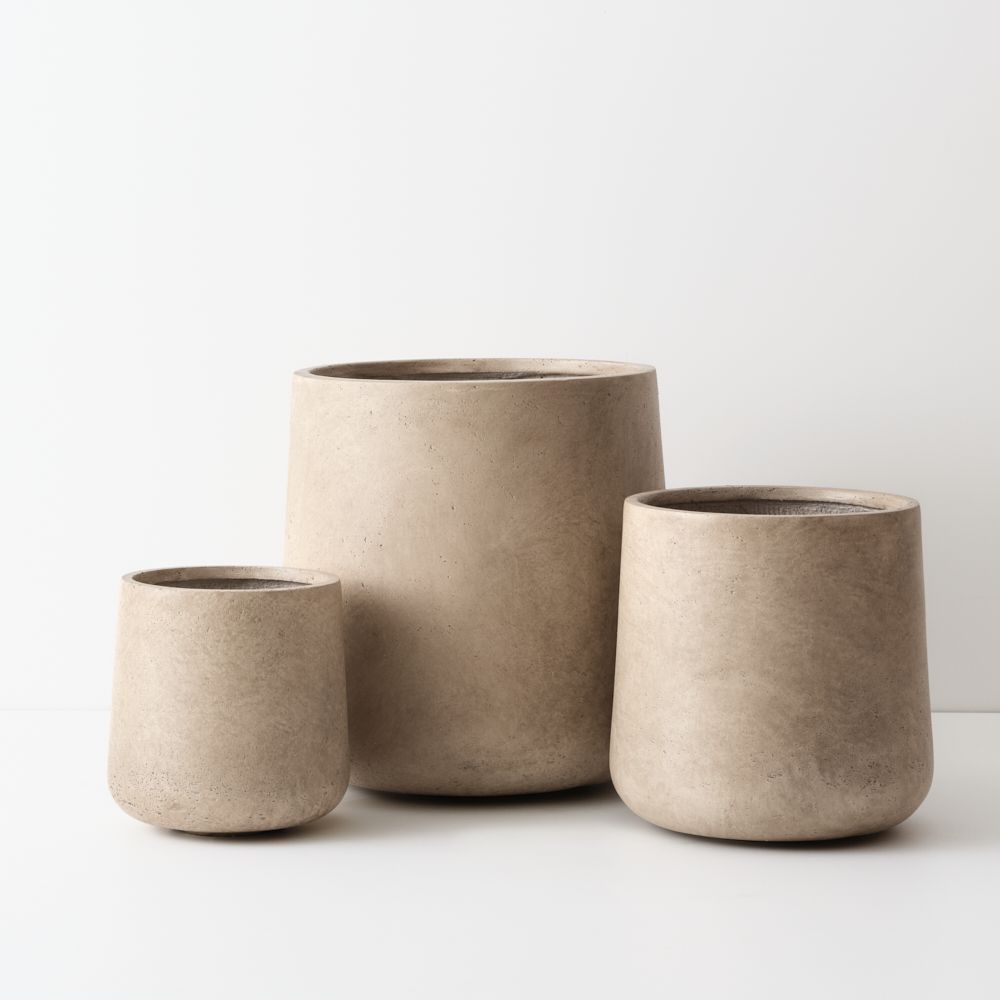 Cinder Pot Set of 3 Sediment