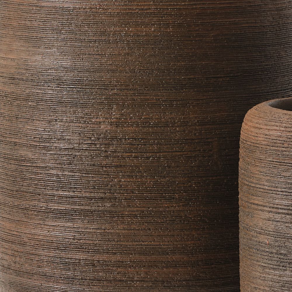 Jasper Textured Pot Set of 2 Corten