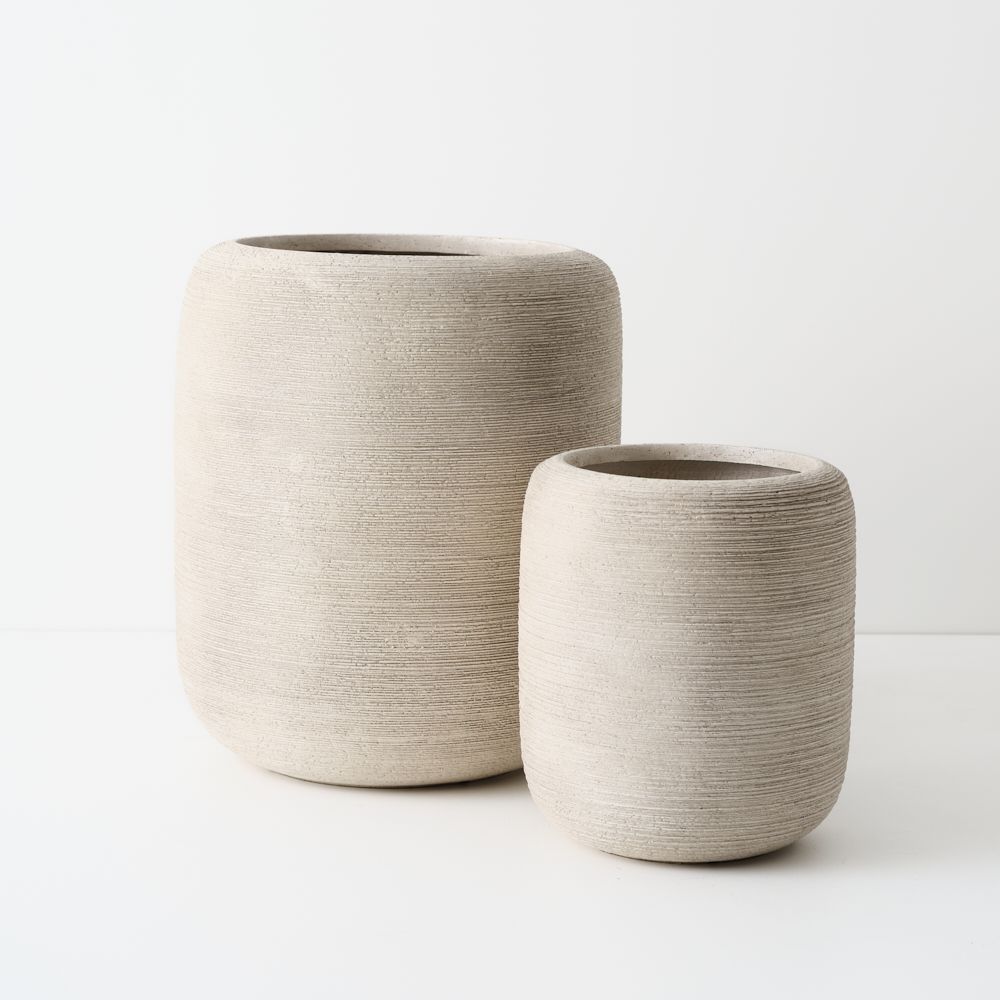Jasper Textured Pot Set of 2 Marlstone