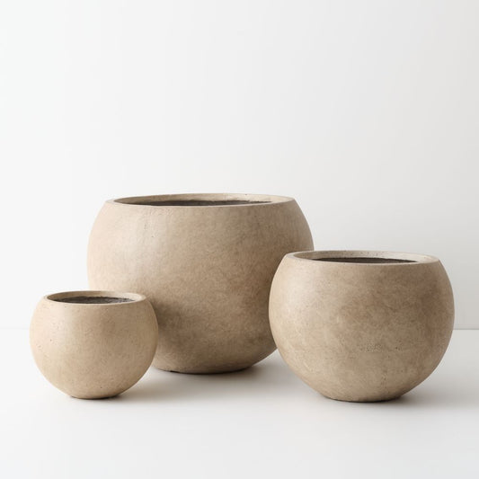 Lyra Pot Set of 3 Sediment
