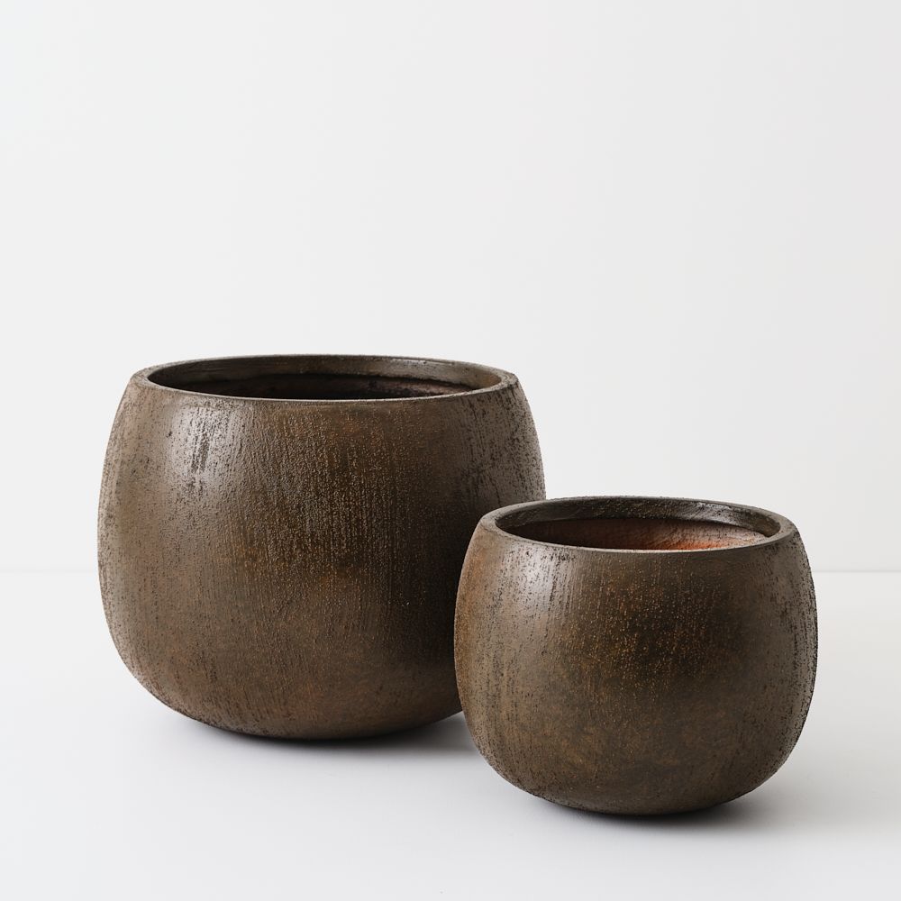 Valor Pot Set of 2 Corten