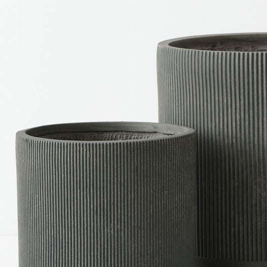 Palisade Pot Set of 3 Olivine, view 2