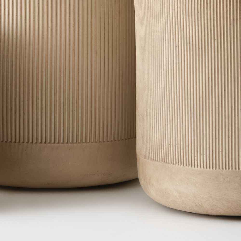 Palisade Pot Set of 3 Sediment