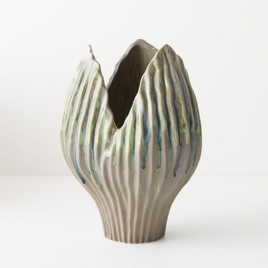 Vale Vase Leaf