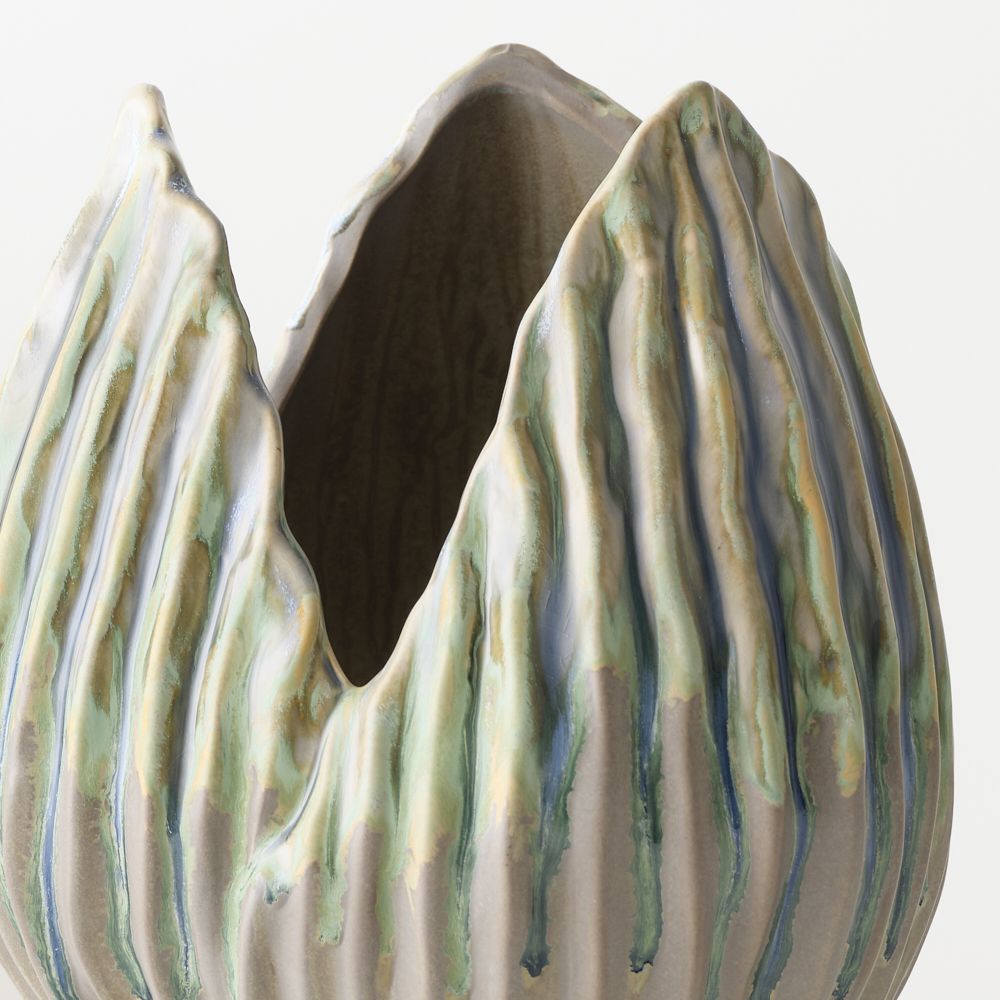 Vale Vase Leaf
