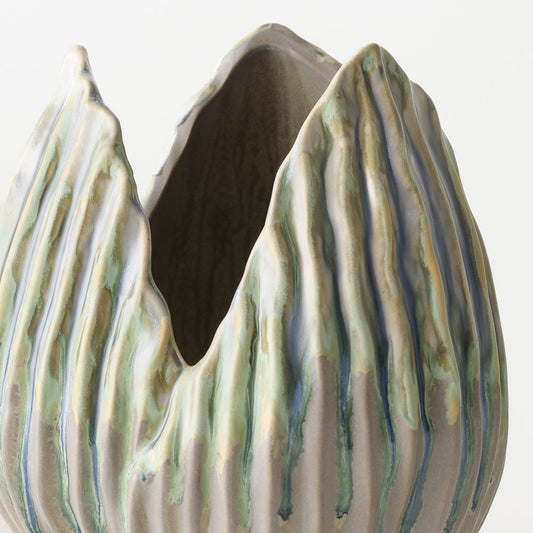 Vale Vase Leaf