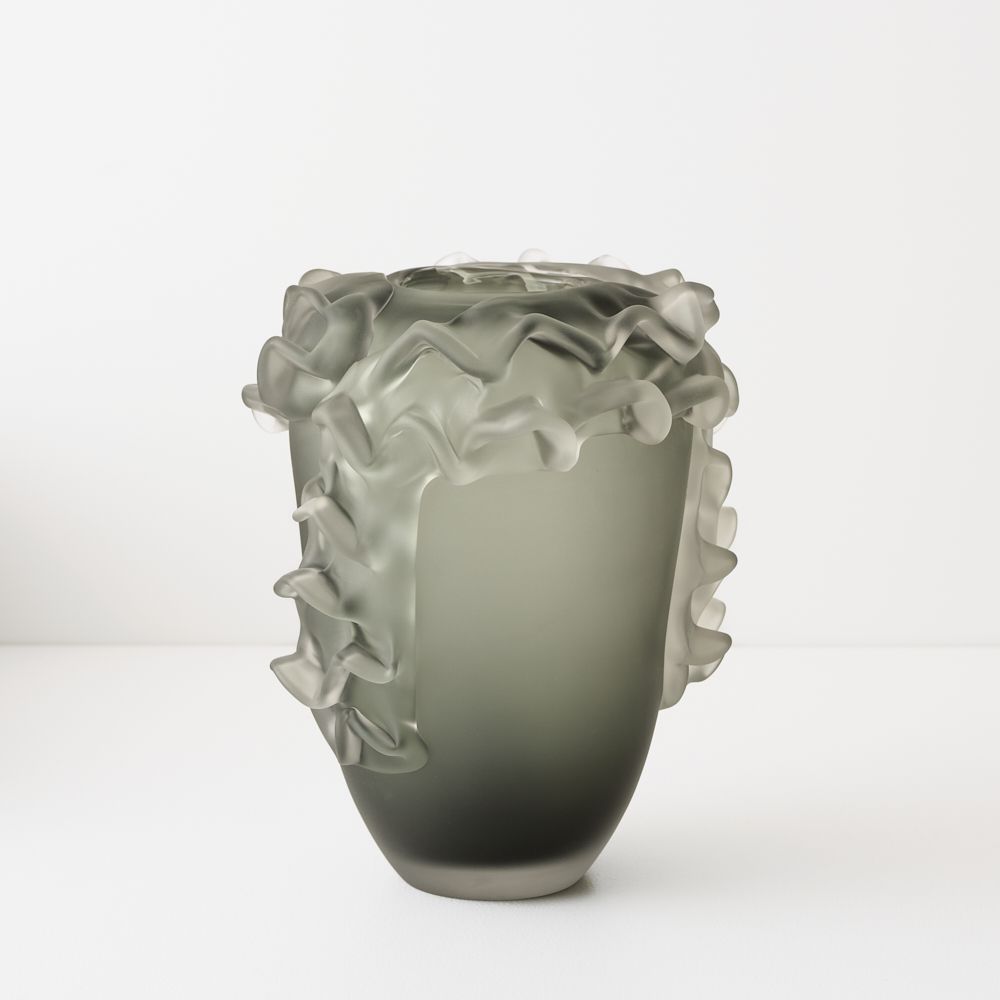 Rhea Vase Smoke
