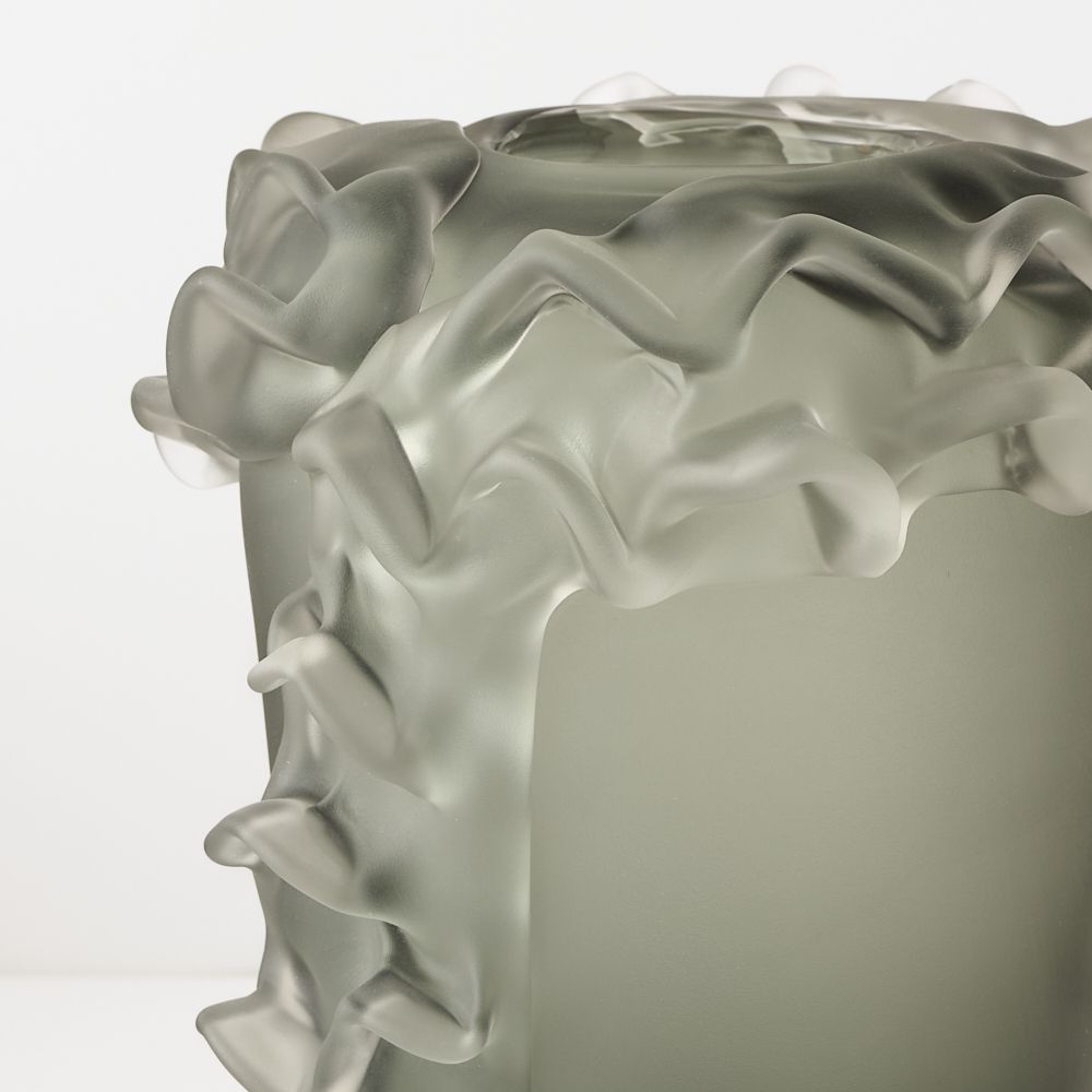 Rhea Vase Smoke
