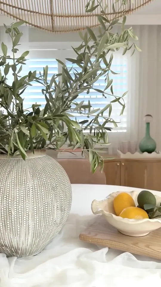 Soft light for the dining nook